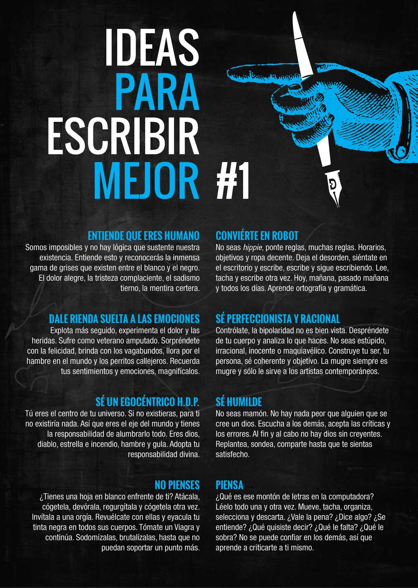 Ideas para escribir mejor